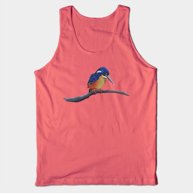 Kingfisher Tank Top by tavartist